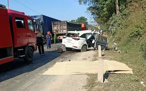 Cục CSGT thông tin vụ hai xe đối đầu làm 4 người tử vong ở Lạng Sơn