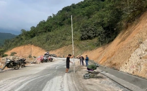 Nhà thầu đợi vốn, chờ mặt bằng tăng tốc thi công nâng cấp đường địa phương