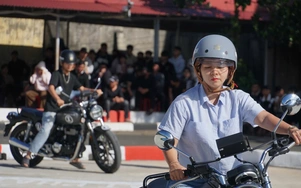 Gia Lai: Thêm điểm sát hạch cho người đam mê xe phân khối lớn mà chưa có bằng lái