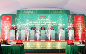 HUD khởi công dự án nhà ở xã hội quy mô 120 căn hộ tại Sơn Tây, Hà Nội