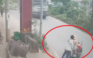 Hà Nội: Bắt giữ tài xế xe máy đẩy đại úy CSGT vào đầu xe tải đang chạy