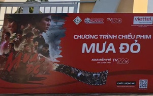 1.600 người dân An Giang háo hức thưởng thức phim "Mưa đỏ" miễn phí