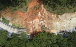 Lâm Đồng công bố tình huống khẩn cấp do thiên tai trên nhiều tuyến quốc lộ và đèo Prenn