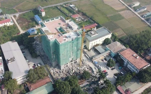 Dự án nhà khám chữa bệnh hơn 200 tỷ đồng tại Thanh Hoá tăng tốc về đích