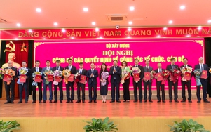 Bộ Xây dựng bổ nhiệm 142 lãnh đạo đơn vị trực thuộc