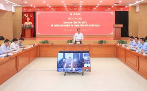 Bộ trưởng Trần Hồng Minh yêu cầu giải ngân hết vốn đầu tư công được giao năm 2025