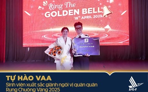 Tự hào VAA: Lê Thanh Thiên xuất sắc giành ngôi quán quân "Rung chuông vàng 2025"