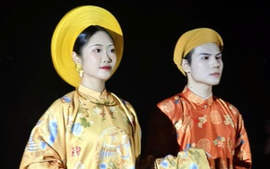 Tái hiện cổ phục Việt trong không gian di sản tại chương trình "Gấm vóc Hoa Lư"
