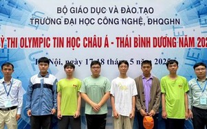 Olympic Tin học châu Á - Thái Bình Dương: Việt Nam dẫn đầu Đông Nam Á với 6/6 huy chương