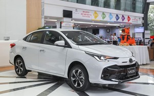 Vios trở lại vị trí xe Toyota bán chạy nhất tháng