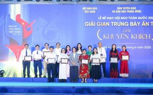 Báo Xây dựng đoạt "cú đúp" giải thưởng tại Hội Báo toàn quốc 2025