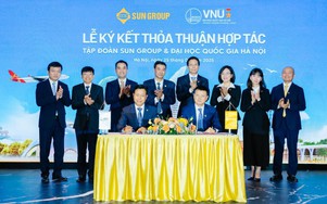 Đại học Quốc gia Hà Nội ký kết hợp tác với Sun Group trong đào tạo và xây dựng chiến lược