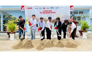 Khởi công thư viện Hướng Dương, hiện thực hóa ước mơ cho học sinh hạn chế vận động