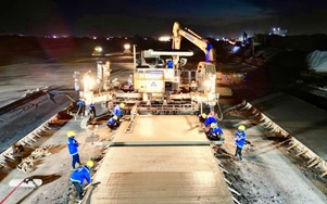 Trắng đêm đua tiến độ ở đại công trường tỷ đô sân bay Long Thành