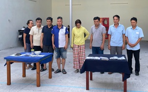 Triệt phá tụ điểm đánh bạc núp bóng gara ô tô ở Đà Nẵng