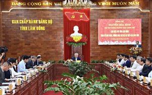 Phó Thủ tướng Thường trực Nguyễn Hòa Bình chỉ đạo gỡ vướng 359 dự án tại tỉnh Lâm Đồng