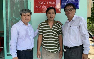 Báo Giao thông tặng nhà tình thương nạn nhân TNGT huyện Cần Giờ, TP HCM