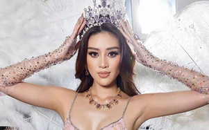Clip: Khánh Vân bật khóc khi catwalk lần cuối với vai trò Hoa hậu Hoàn vũ