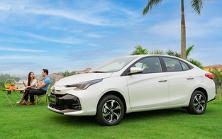 Giá xe Toyota Vios tháng 10/2023: Khách mua tiết kiệm 66 triệu đồng