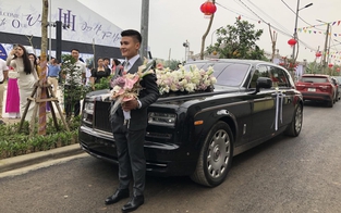 Chiếc Rolls-Royce làm xe dâu đám cưới Quang Hải có nguồn gốc thế nào?