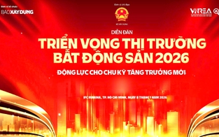 Báo Xây dựng tổ chức diễn đàn "Triển vọng thị trường bất động sản năm 2026" tại TP.HCM