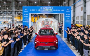 Nhà máy VinFast Hải Phòng xuất xưởng hơn 1.000 xe trong một ngày