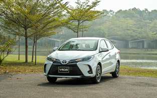 Toyota Vios dẫn đầu doanh số phân khúc sedan hạng B năm 2025