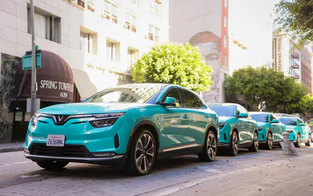 VinFast VF 8 được sử dụng làm taxi điện tại Mỹ