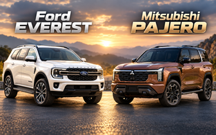 Mitsubishi Pajero mới và Ford Everest có gì khác nhau?
