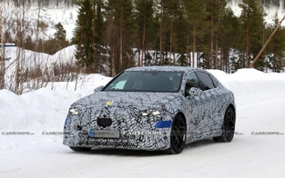 Rò rỉ hình ảnh C-Class EV trên đường thử