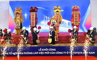 Toyota khởi công dự án 360 triệu USD tại Việt Nam