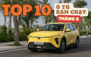 TOP 10 ô tô bán chạy tháng 6: Innova Cross gây bất ngờ