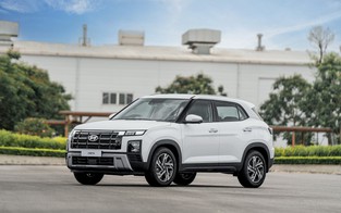 Hyundai Creta tiếp tục giữ ngôi đầu doanh số xe Hàn