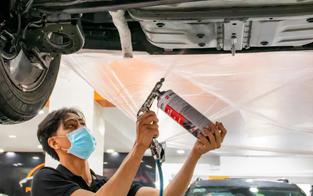 Phủ gầm ô tô sai kỹ thuật khiến xe nhanh xuống cấp