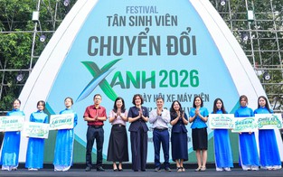 Festival Tân sinh viên: Từ lựa chọn xanh đến hành động vì tương lai