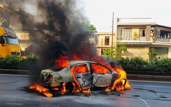 Vì sao ô tô dễ bốc cháy khi xảy ra tai nạn?