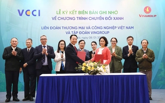 Vingroup và VCCI hợp tác toàn diện về chuyển đổi xanh