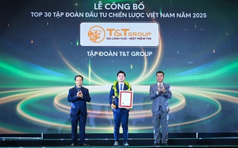 T&T Group được vinh danh Top 30 Tập đoàn đầu tư chiến lược Việt Nam - ALPHA30