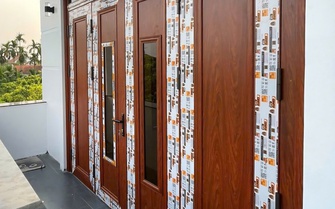 Nhôm vân gỗ dần phổ biến trong các công trình xây dựng