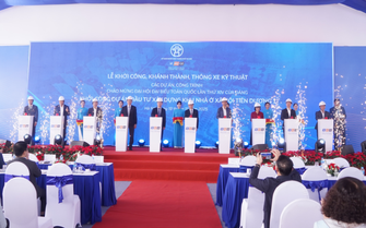 Công ty CP Xây dựng CENTRAL phối hợp khởi công hai dự án trọng điểm chào mừng Đại hội Đảng