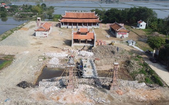 Thanh Hóa: Thiếu nguồn vật liệu, dự án tôn tạo khu căn cứ khởi nghĩa Ba Đình phải gia hạn