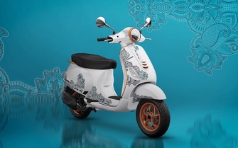 Vespa LX bản đặc biệt lấy cảm hứng từ nghệ thuật xăm hình