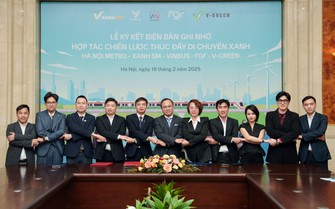 Hà Nội Metro bắt tay Xanh SM phát triển giao thông công cộng thuần điện