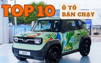 TOP 10 ô tô bán chạy nhất tháng 6/2025