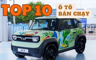 TOP 10 ô tô bán chạy nhất Việt Nam tháng 7/2025