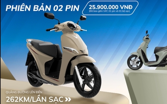 VinFast ra mắt thêm ba mẫu xe hai pin mới