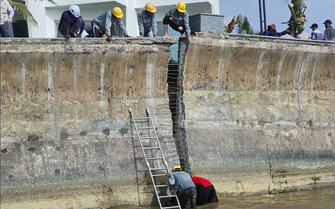 Sở Xây dựng TP.HCM đề nghị khắc phục sự cố xói mòn tại dự án The Maris