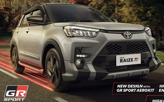 Ra mắt Toyota Raize bản thể thao có giá đắt nhất