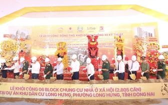 Đồng Nai khởi công thêm 14 dự án nhà ở xã hội trong quý I/2026