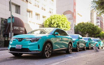VinFast VF 8 được sử dụng làm taxi điện tại Mỹ